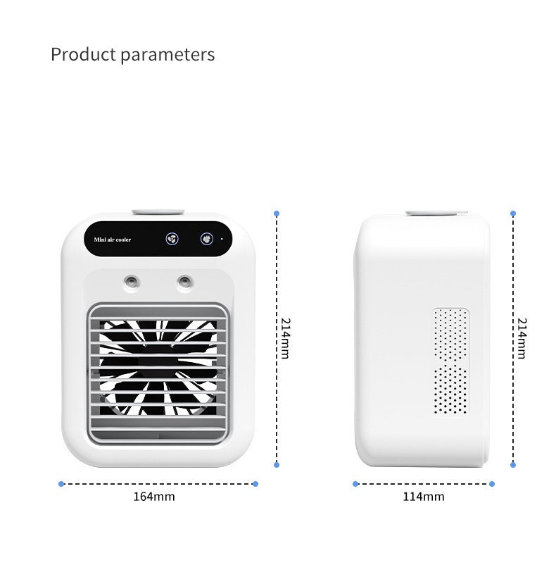 MINI AIR COOLER – Ventilador Evaporativo y Aire Acondicionado Compacto