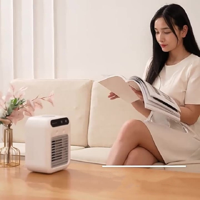 MINI AIR COOLER – Ventilador Evaporativo y Aire Acondicionado Compacto