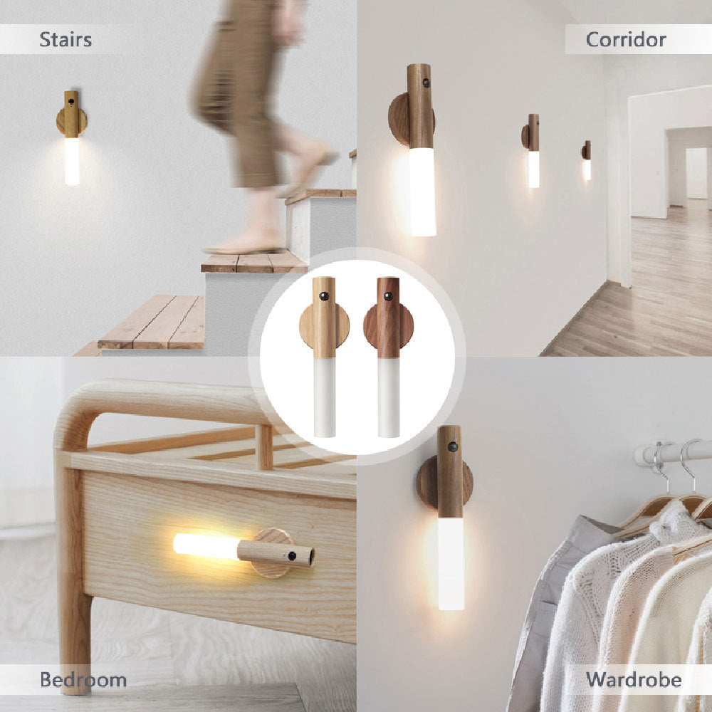 Luz Nocturna LED Inalámbrica con Sensor de Movimiento