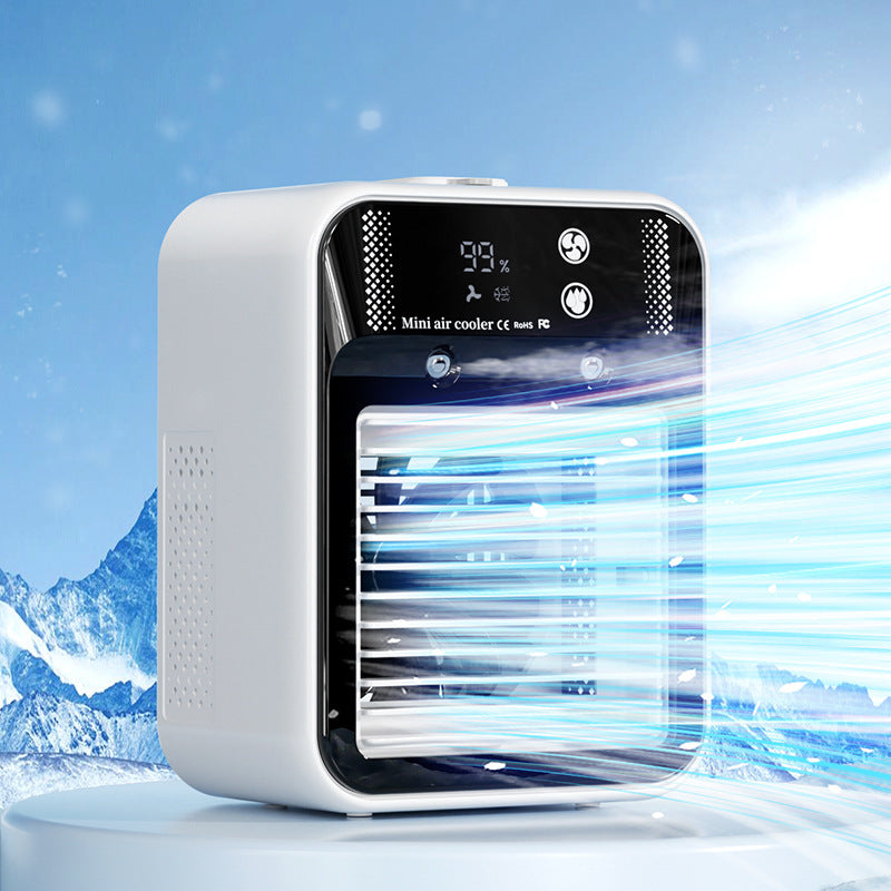 MINI AIR COOLER – Ventilador Evaporativo y Aire Acondicionado Compacto
