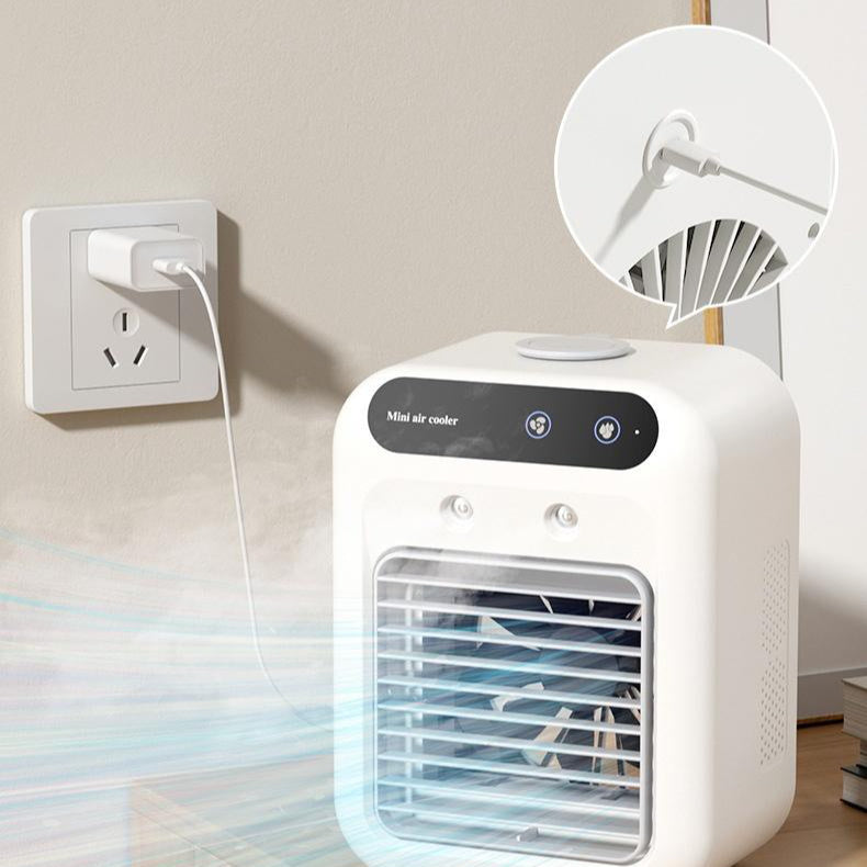 MINI AIR COOLER – Ventilador Evaporativo y Aire Acondicionado Compacto