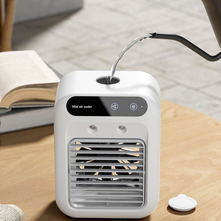 MINI AIR COOLER – Ventilador Evaporativo y Aire Acondicionado Compacto