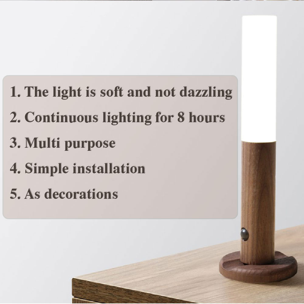 Luz Nocturna LED Inalámbrica con Sensor de Movimiento