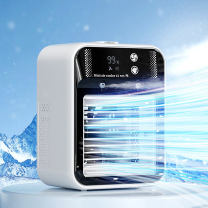 MINI AIR COOLER – Ventilador Evaporativo y Aire Acondicionado Compacto
