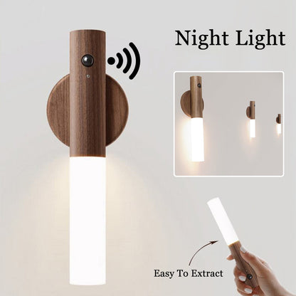 Luz Nocturna LED Inalámbrica con Sensor de Movimiento